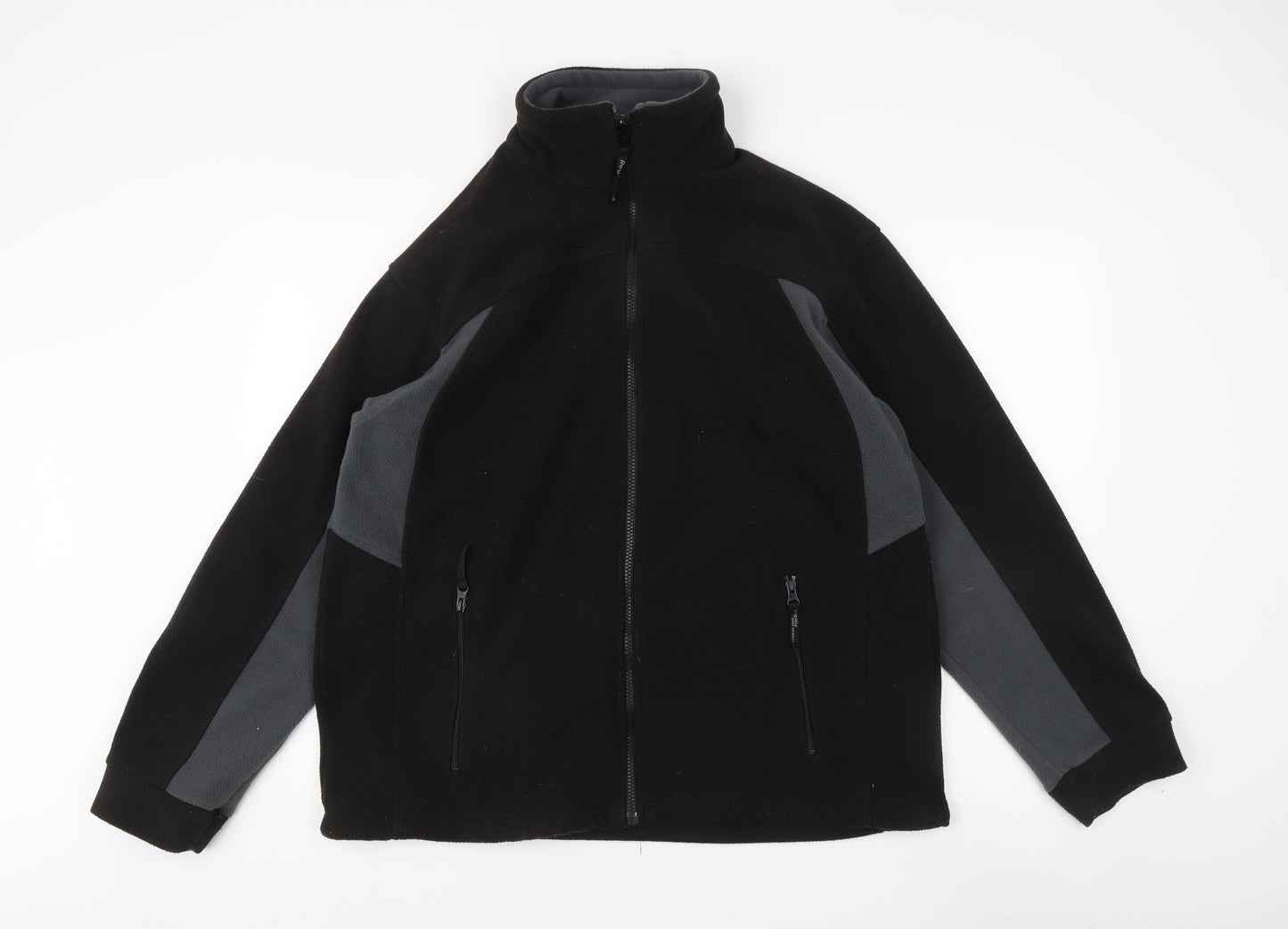 Regatta Men's Black Fleece Jacket L Casual