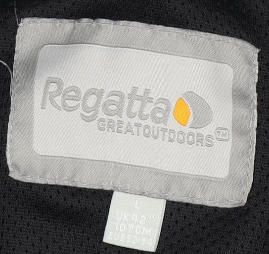 Regatta Men's Black Fleece Jacket L Casual
