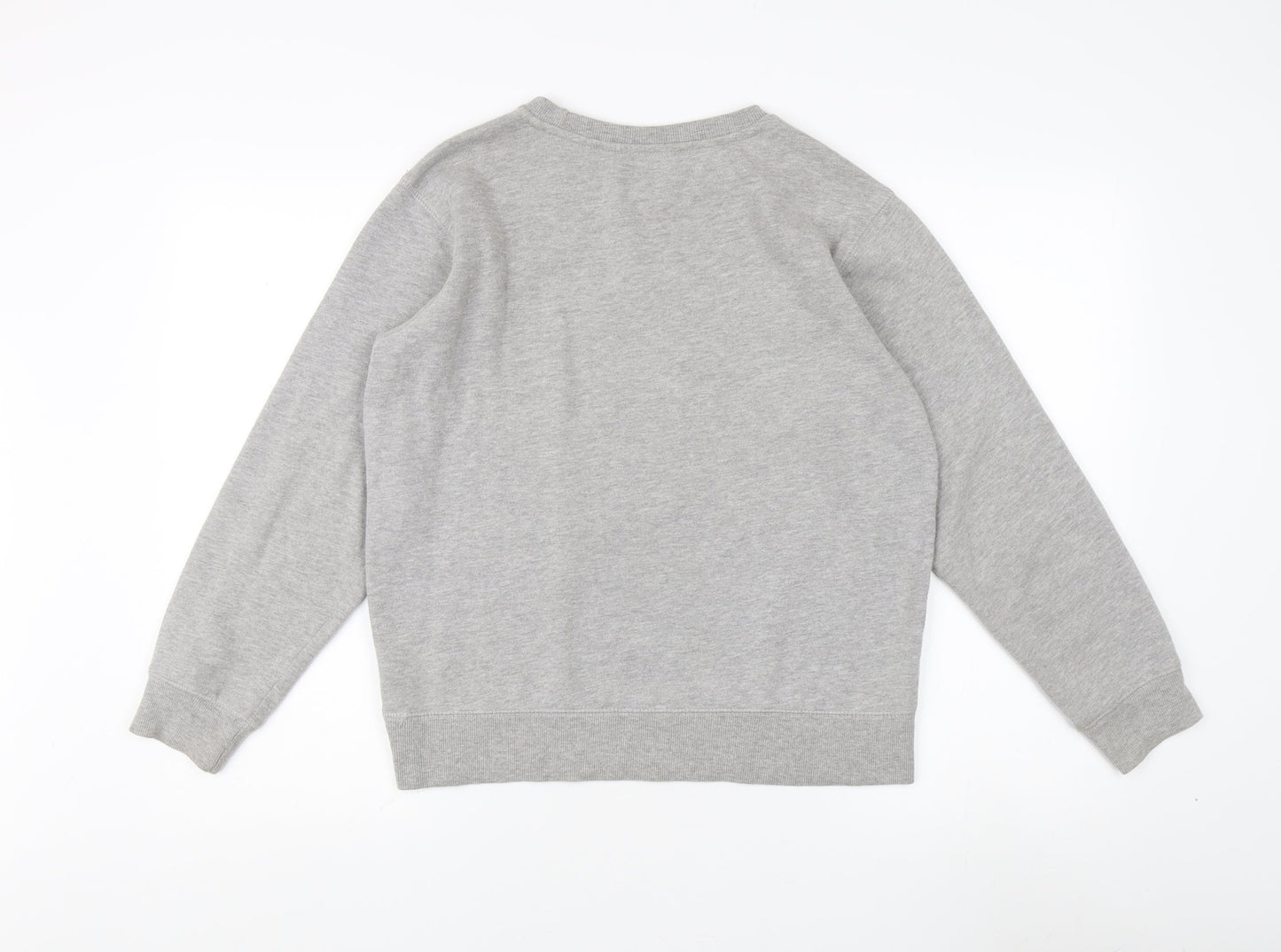 Champion Grey Large Pullover Sweatshirt for Unisex