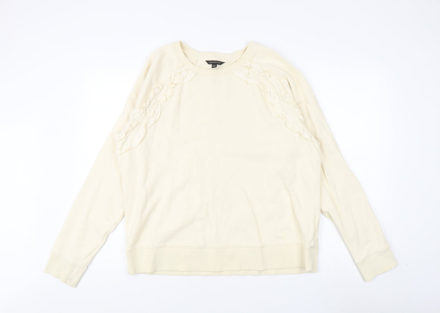 Banana Republic Unisex Beige XL Sweatshirt