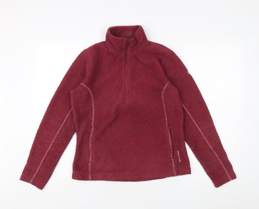 Craghoppers Women's Red Fleece Pullover UK 10