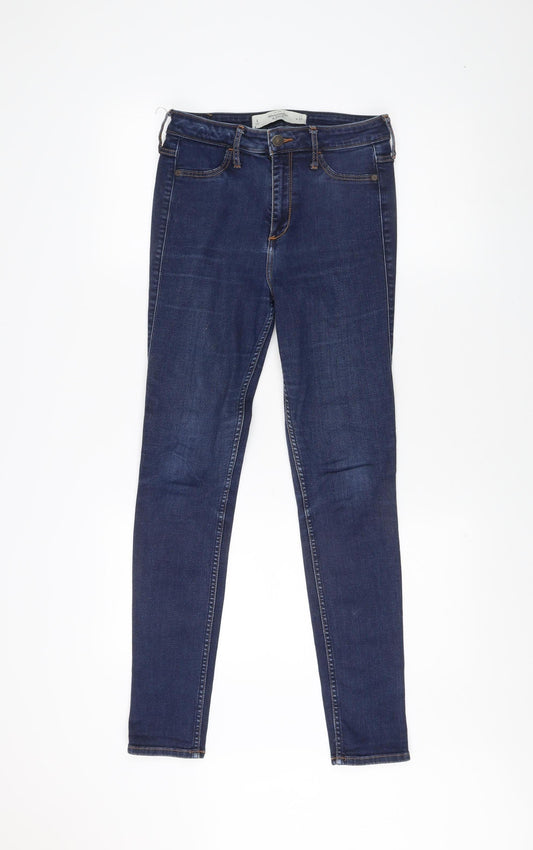 Abercrombie & Fitch Women's Blue Skinny Jeans Size 4