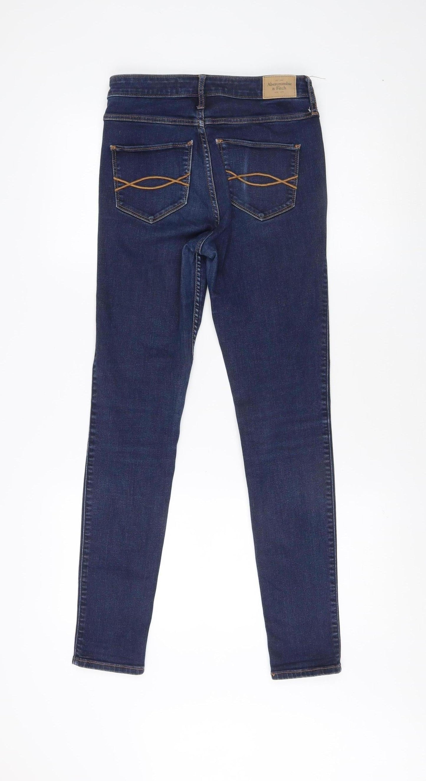 Abercrombie & Fitch Women's Blue Skinny Jeans Size 4