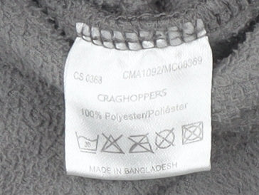 Craghoppers Men's Grey 1/4 Zip Fleece Sweatshirt S