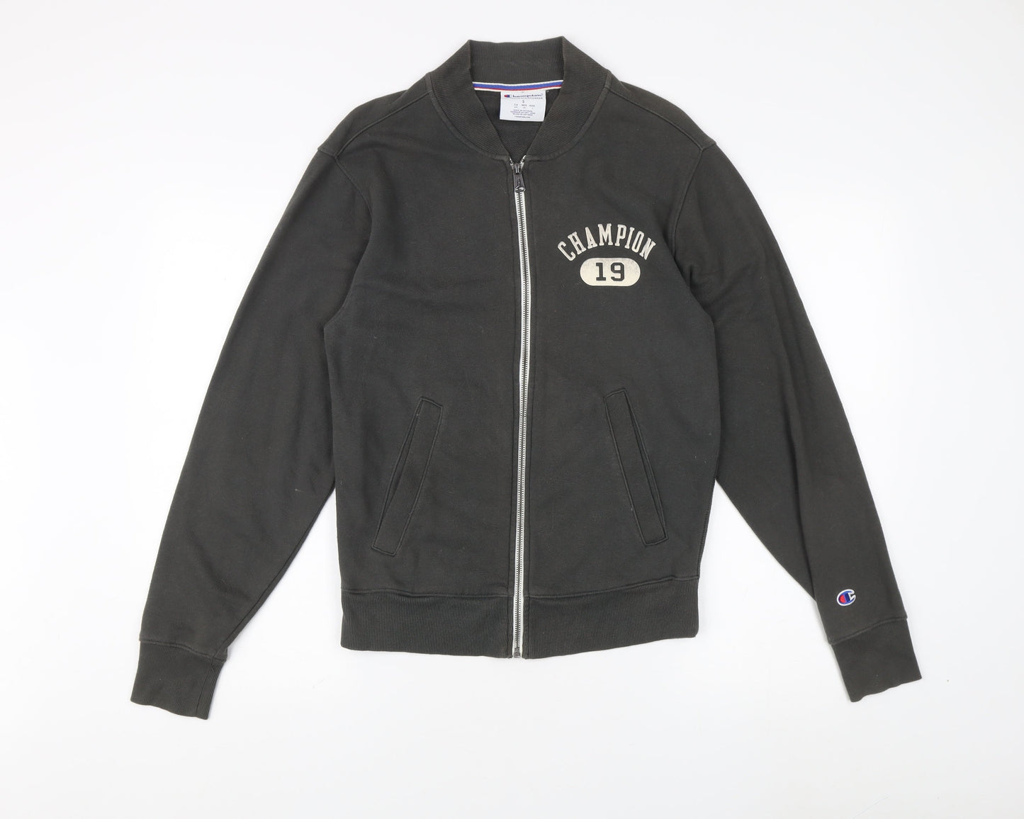 Champion Unisex Black S Basic Jacket Cotton Blend