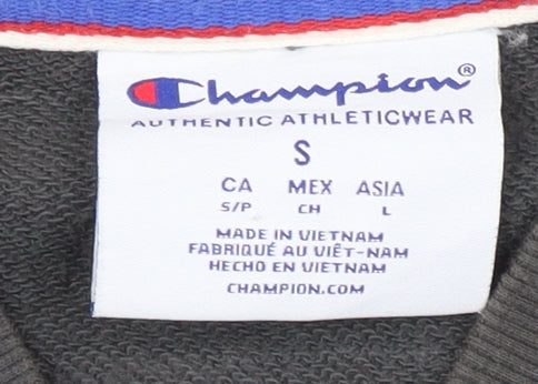 Champion Unisex Black S Basic Jacket Cotton Blend