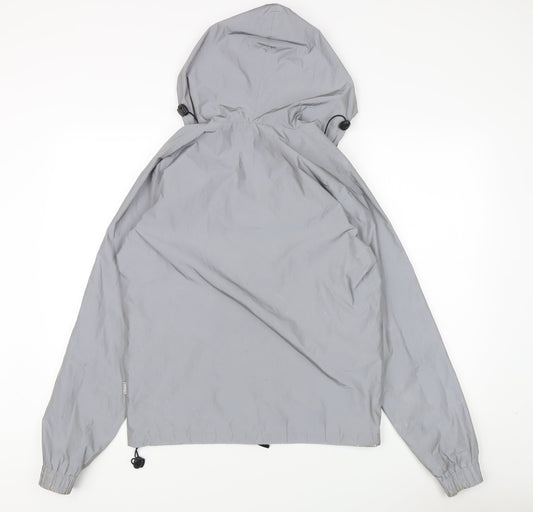 Nicce Men's Grey Windbreaker Jacket XS