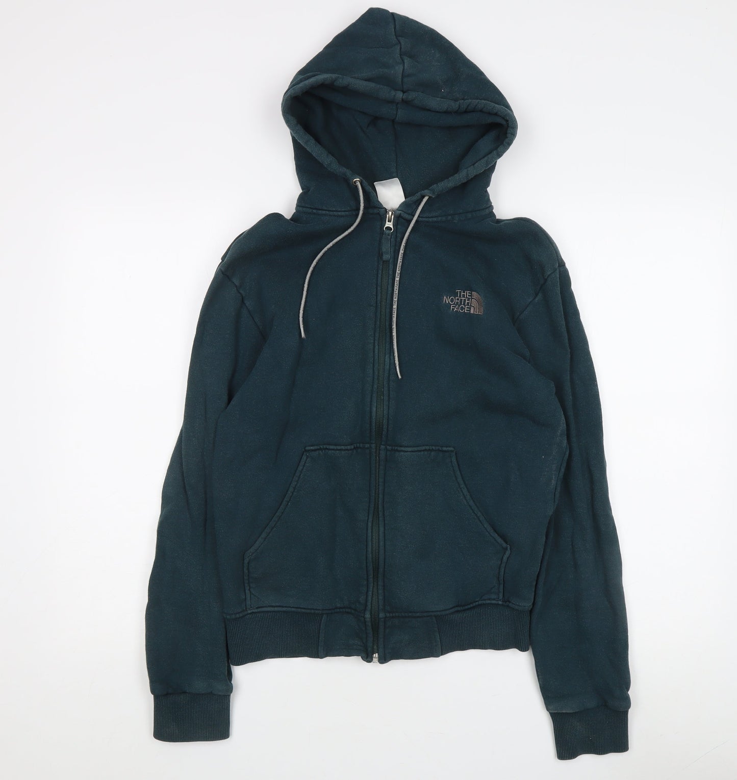 The North Face Green Full Zip Hoodie S Unisex
