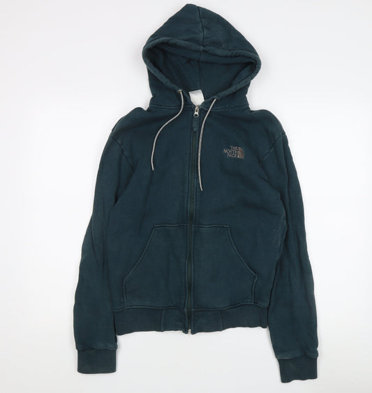 The North Face Green Full Zip Hoodie S Unisex