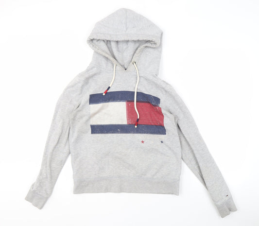 Hilfiger Denim Men's Grey Pullover Hoodie S