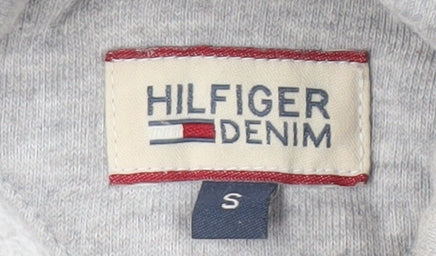 Hilfiger Denim Men's Grey Pullover Hoodie S