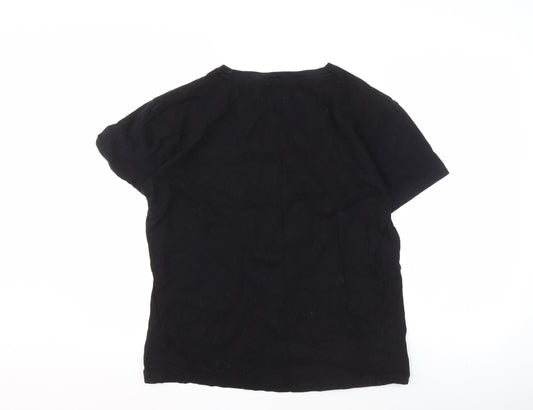 AJ Hackett Bungy Men's Black Graphic T-Shirt M Adventure