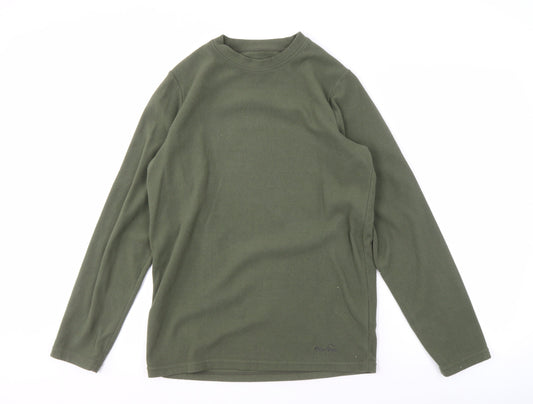 Peter Storm Men's Green Fleece Pullover Sweatshirt XS