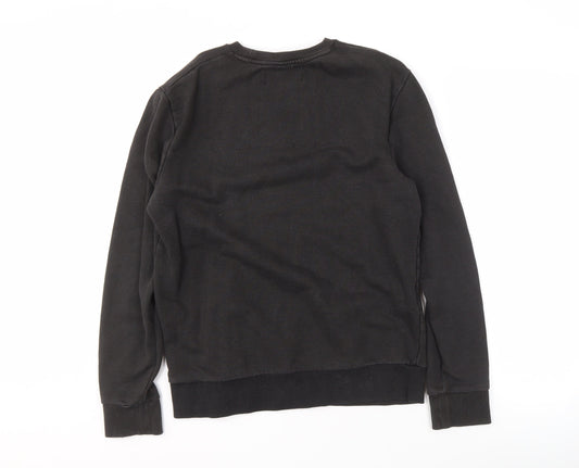 Calvin Klein Men's Black Sweatshirt M Logo