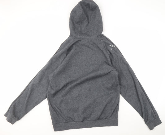 Adidas Men's Grey Hoodie L Pullover Sports