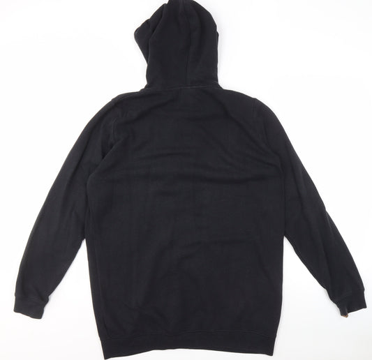 Nike Men's Black Full Zip Hoodie, Size L