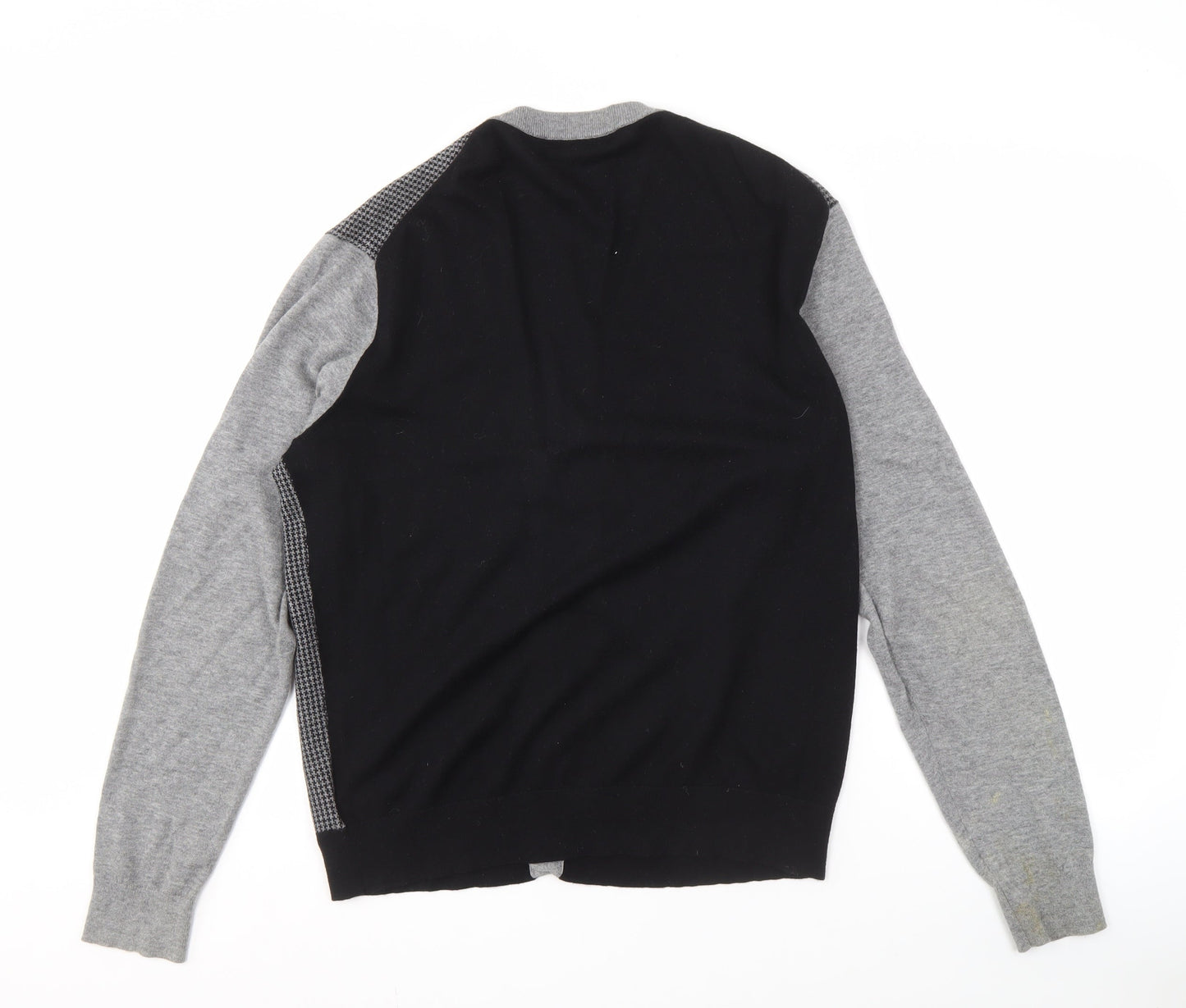 Michael Kors Men's Grey Check Cardigan