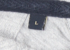 Henri Lloyd Men's Grey Long Sleeve Polo, Size L