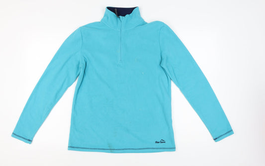 Peter Storm Women's Blue Fleece Sweatshirt Size 14