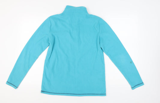 Peter Storm Women's Blue Fleece Sweatshirt Size 14