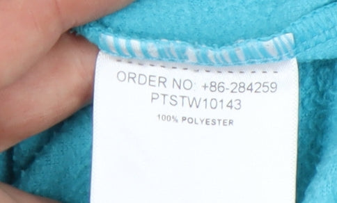 Peter Storm Women's Blue Fleece Sweatshirt Size 14