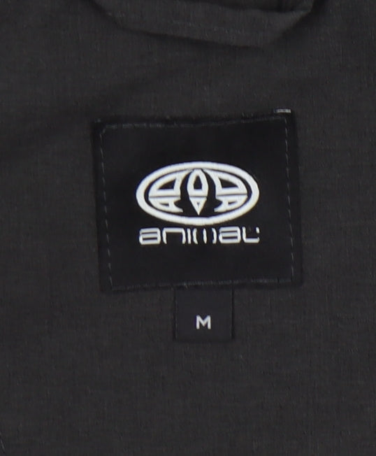 Animal Men's Black Medium Rain Coat Jacket