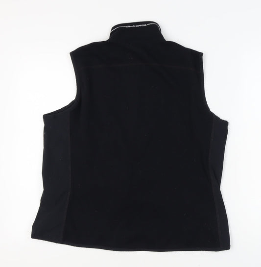 Craghoppers Women’s Black Waistcoat Bodywarmer Size 18