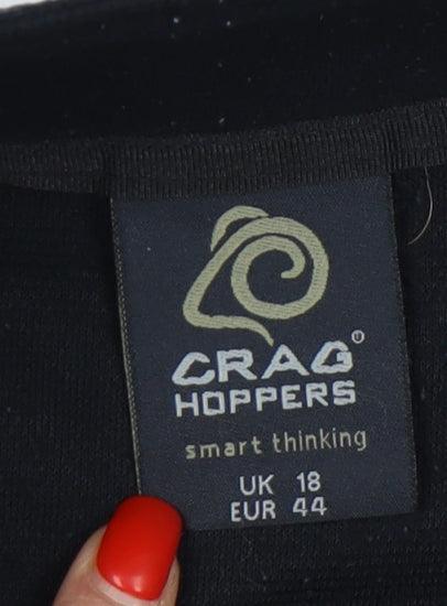 Craghoppers Women’s Black Waistcoat Bodywarmer Size 18