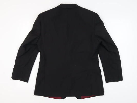 Scott & Taylor Men's Black Blazer Jacket 40 Short