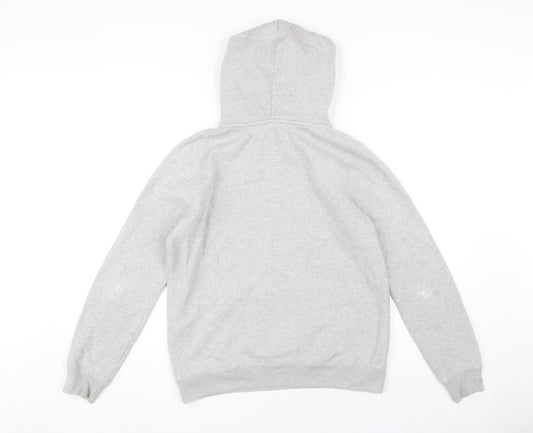 Jack Wills Women's Grey Hoodie UK 12 - Casual Style