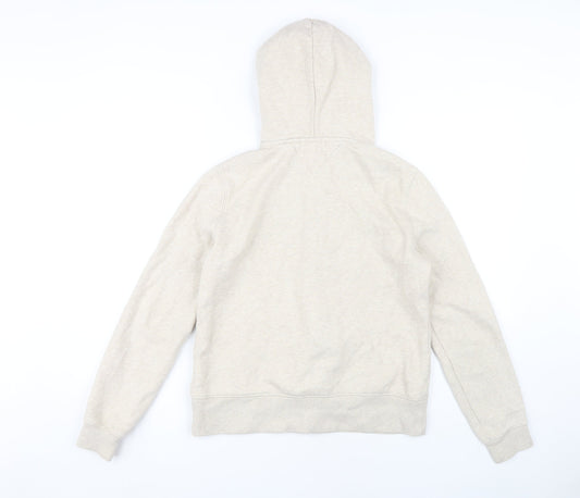 Tommy Hilfiger Beige Hoodie Unisex Adults M Full Zip