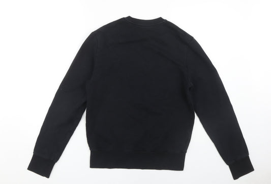 Fred Perry Men's Black XS Logo Sweatshirt