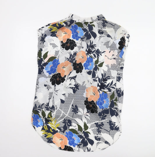 Womens UK Size L Kew 159 Multicoloured Polyester Blouse