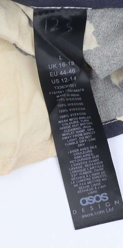Close-up detail of ASOS Women's Multicoloured Camisole Top L