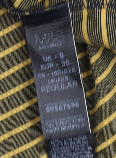 Marks and Spencer Women's Striped Sheath Dress Size 8
