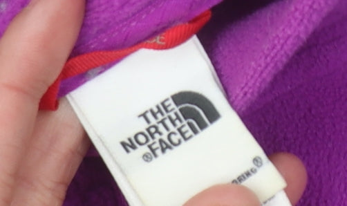 The North Face Women's Purple Fleece Pullover L