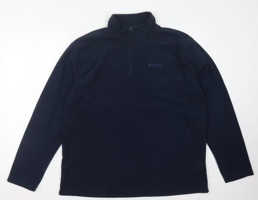 Mountain Warehouse Men's Blue XL Fleece Sweatshirt