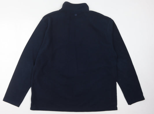 Mountain Warehouse Men's Blue XL Fleece Sweatshirt