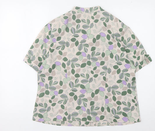 Eastex Women's Multicoloured Floral Blouse Size 18