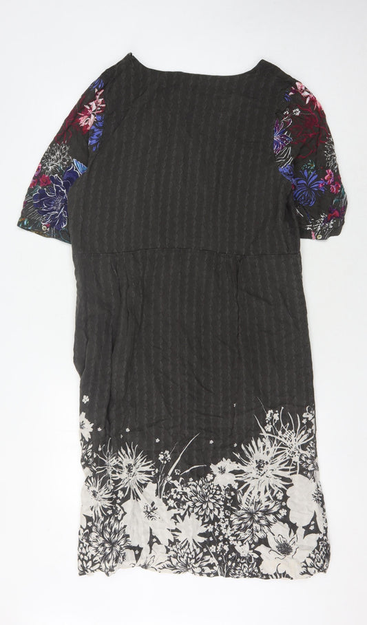 White Stuff Women's Floral V-Neck Dress, Size 18