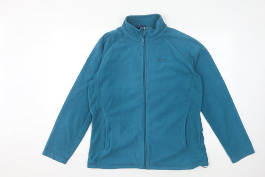 Mountain Warehouse Women's Blue Fleece Jacket Size 14