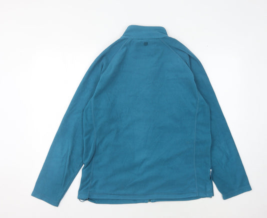 Mountain Warehouse Women's Blue Fleece Jacket Size 14