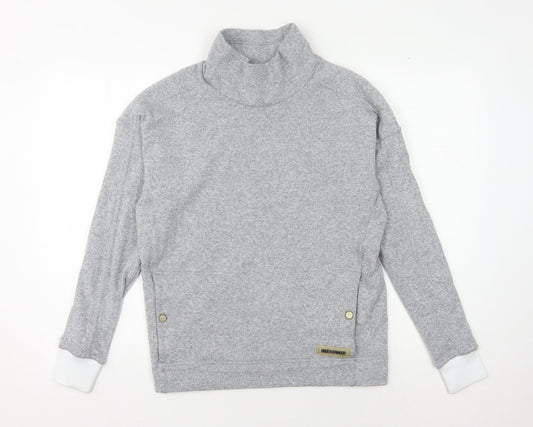 Under Armour Grey Unisex Graphic Sweatshirt, Size S, Insulated