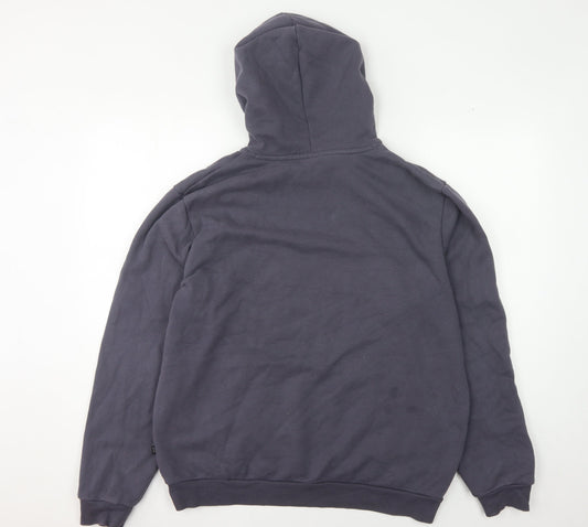 Puma Men's Blue Pullover Hoodie L