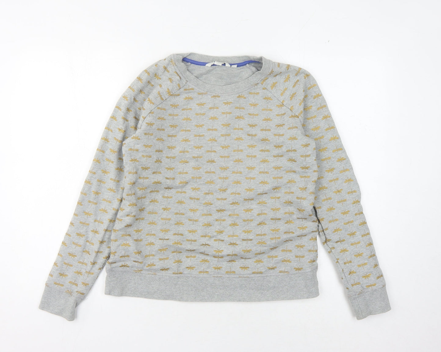 Boden Women's Grey Animal Print Sweatshirt S