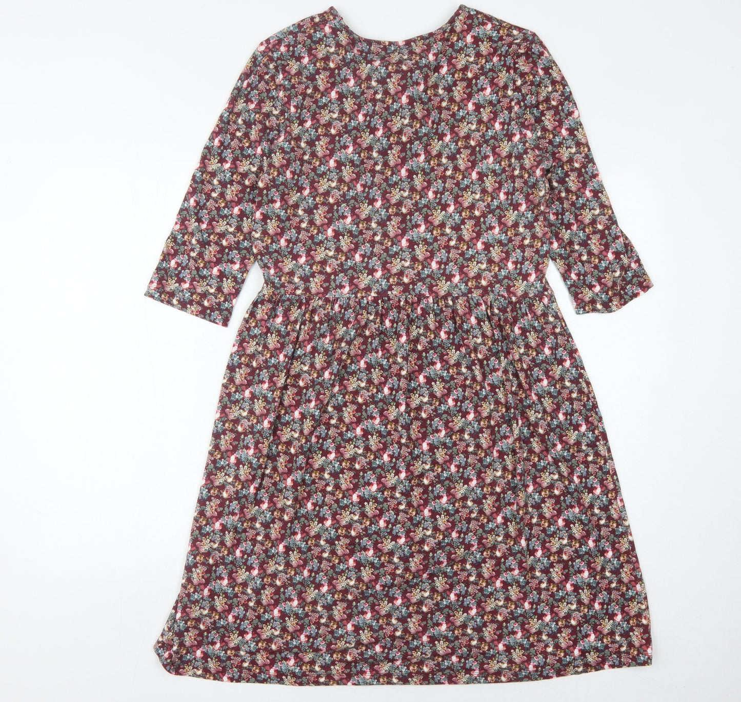 Joe Browns Women's Multicoloured Floral A-Line Dress Size 14