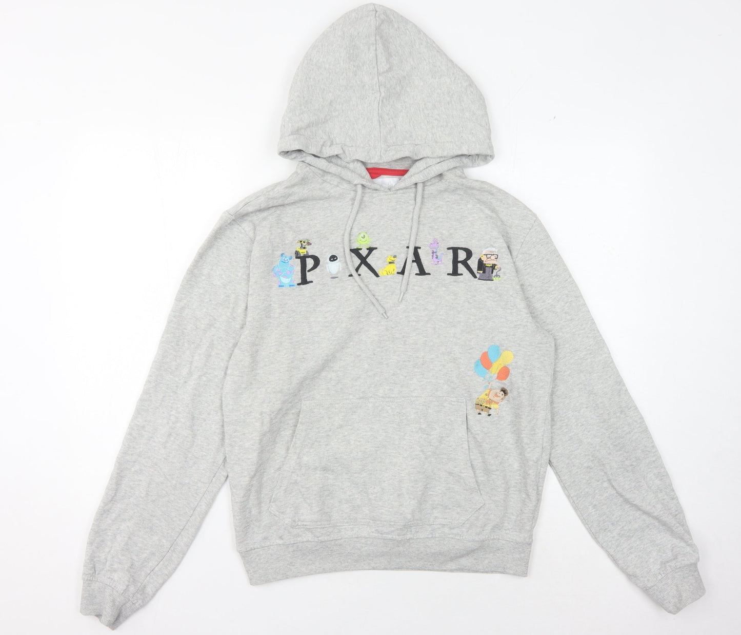Disney Pixar Grey Hoodie Unisex Adults S Pullover