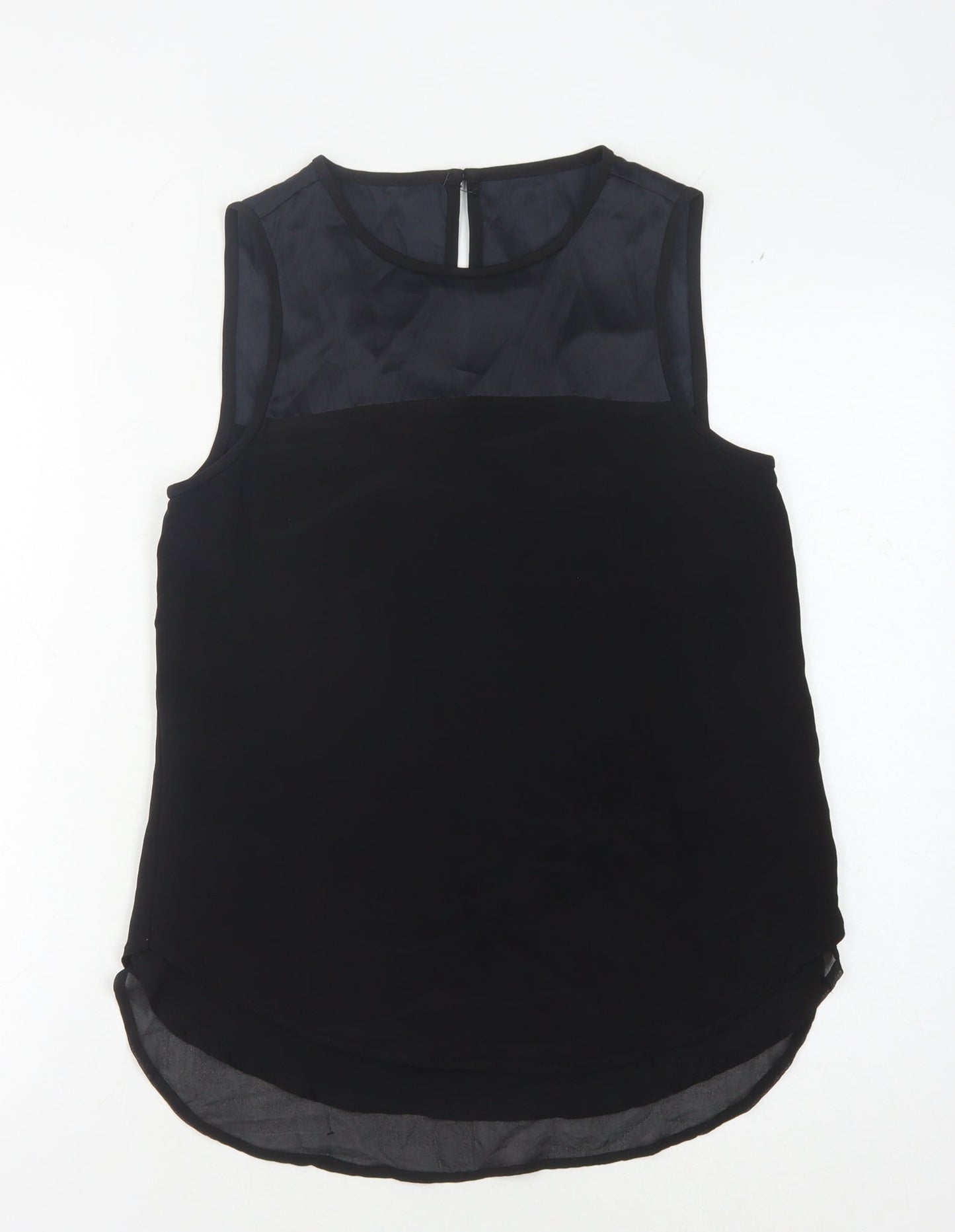 L.K. Bennett Black Women's Silk Blouse Size 8