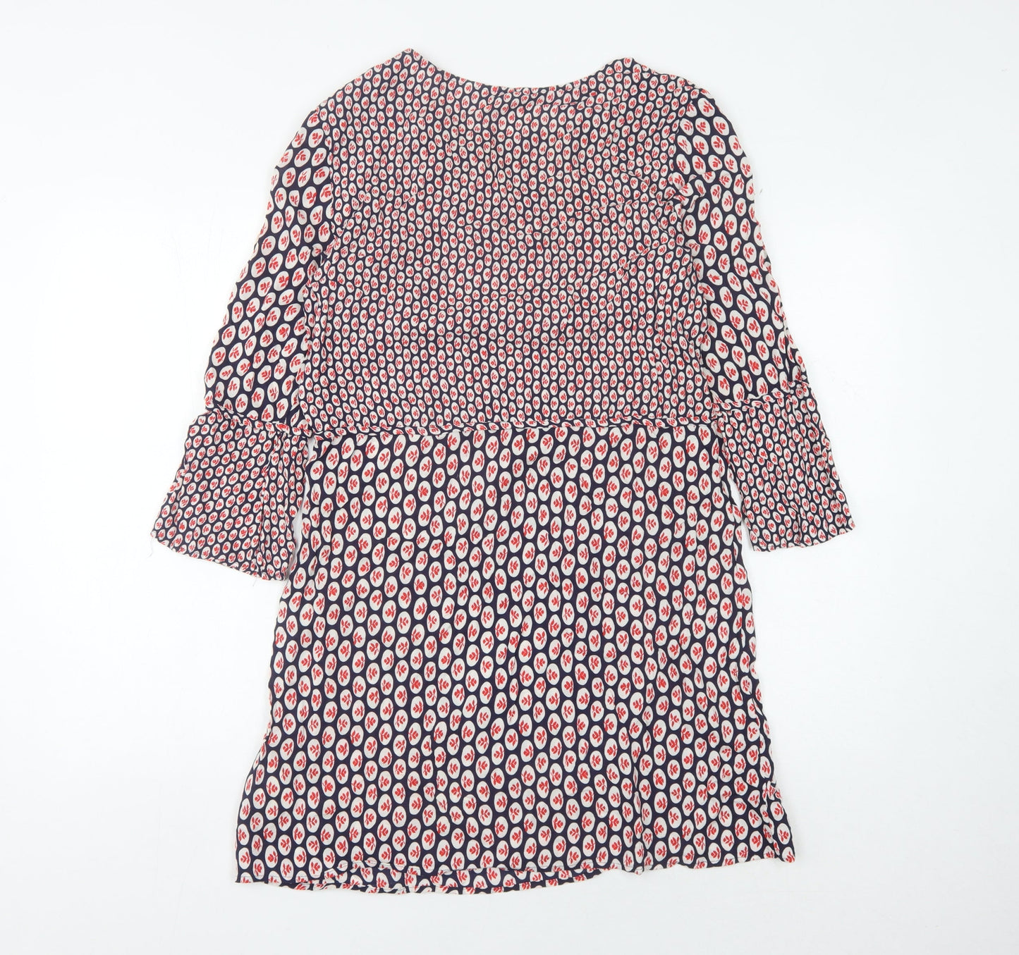 Boden Women’s Multicoloured 3/4 Sleeve Dress Size 12