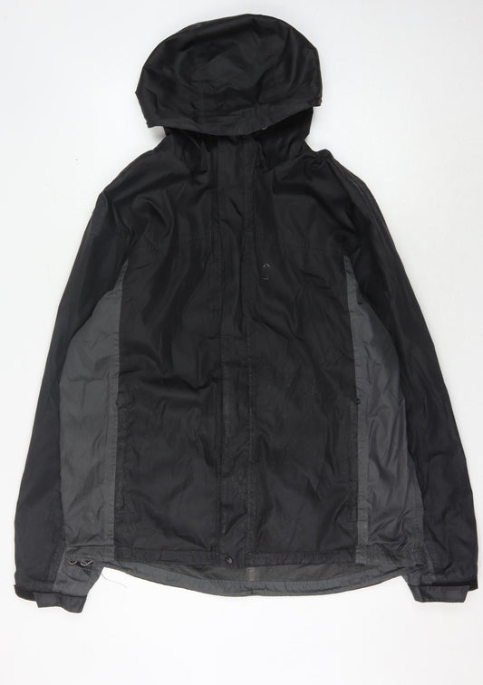 Karrimor Men's Black Hooded Jacket L Lightweight Outdoor